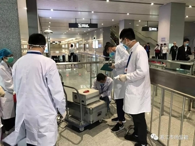 廣東省湛江市市場監管局組織體溫測量設備檢定校準工作，助力疫情防控檢測服務